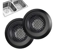 Passoire d'Évier de Cuisine,Panier de Drainage en avec Bouchon - Filtre pour le Lavabo de la Salle de Bain,Pour Cuisine Buanderie Salle De Bain Restaurant Appartement Restauration Collective Et