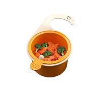 Passoire d'évier de cuisine, panier égouttoir à suspendre, 20 x 10 cm, économie d'espace et design portable, filtre monté sur robinet pour ferme, camping-car, restaurant, camping, élimination des