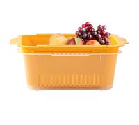 Passoire d'évier - Passoire | Panier à passoiree, panier à extensible, égouttoir à vaisselle sèche à double couche, fournitures de cuisine réglables pour égouttoir d'évier, pâtes cuites, exten