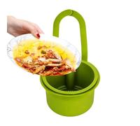 Passoire d'Évier pour Aliments,Grille à Déchets Réglable | avec Conception Pousser-Puiser pour Récupérer Déchets de Cuisine - Passe-soupe pour Pâtes et Robinets de Camping-car