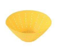 Passoire - Égouttoir pliable en silicone, gain de place, pliable pour le rangement, pied stable pour le placement du comptoir, accessoire de cuisine léger pour la préparation des repas