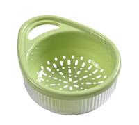 Passoire Égouttoir,Ustensile de Cuisine Grande Capacité à Double Couche | Bol à Fruits Lavables avec Passoire Intégrée - Pour Salade, Légumes, Pâtes, Snacks, Mélange, Nettoyage, Service En Cuisine, Ma