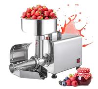 Passoire électrique en acier inoxydable, traite efficacement 90 à 160 kg/h, préparation de sauce sans effort, idéale pour les cuisines commerciales et la fabrication de maison