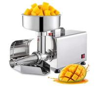 Passoire Électrique Pour Tomates Et Fruits 450W Avec Séparateur Pulpe, Corps Inox Durable, Idéale Pour Préparer Sauce Tomate, Ketchup, Confitures Maison, Débit Jusqu’À 160Kg/H