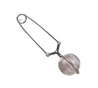 Passoire en acier inoxydable avec boule en maille - Pour feuilles de thé - Cuillère de verrouillage - Élégant et populaire