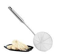Passoire en acier inoxydable, écumoire à graisse - Passoire alimentaire de cuisine, écumoire avec poignée pour la cuisson et la friture