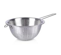 Passoire en acier inoxydable - EXCELLENT HOUSEWARE - 36x21x10,5 cm - Argent - Poignée ergonomique - Pieds stables