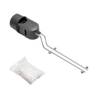 Passoire en maille avec support d'évier, filtre collecteur de déchets de cuisine, filet de filtre de comptoir, filtre à déchets d'évier en acier inoxydable, grille de vidange de grille de vidange