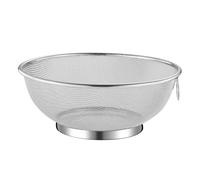 Passoire en maille d'acier inoxydable 304 pour cuisine 24 cm | Cette passoire en acier inoxydable dispose d'une maille fine de 1 mm à drainage rapide sans laisser les petits aliments