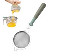 Passoire en maille fine, passoire à soupe multifonctionnelle - Cuillère à écumoire en acier inoxydable pour la cuisine, la friture, la graisse, la sauce