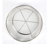 Passoire en maille métallique fine pour une utilisation avec des spaghettis pour riz, quinoa et autres petits aliments nécessitant un drainage complet (18,5 cm)
