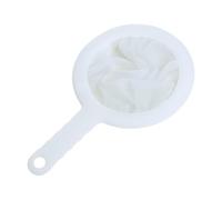 Passoire en nylon à mailles fines - Passoire ultra fine pour lait de soja, passoire de cuisine en polypropylène avec poignée antidérapante pour lait de soja, lait de riz, jus, vin, miel et plus encore