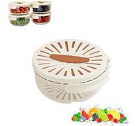 Passoire et égouttoir multifonction 2 en 1 avec poignée pliable pour le lavage des aliments, panier de rangement marron pour fruits et légumes