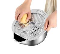 Passoire et nettoyant pour riz en acier inoxydable avec éplucheur Accessoires de cuisine pour préparer des sushis, quinoa, pâtes, salades et légumes