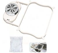 Passoire Évier Cuisine avec Ventouse, Panier De Vidange Suspendu Filtre Évier pour Déchets Alimentaires, Égouttoir Légumes Fruits avec Filets Mailles Fines, Support Relevable Installation Facile
