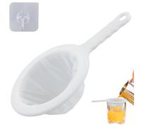Passoire fine, petite passoire fine, passoire de cuisine avec crochet adhésif, petite passoire pour jus, café (200 mailles)