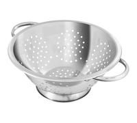 Fackelmann 28300 Passoire INOX, passoire avec anses, passoire de Cuisine, Acier Inoxydable, Argenté, 24 x 11 cm