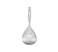 Passoire inox pliable - Égouttoir à pâtes, tamis fin cuisine, acier inoxydable résistant à la rouille, grande capacité, poignée ergonomique, facile à nettoyer, cuisine et cuisson