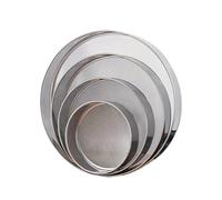 passoire inox Tamis à farine en acier inoxydable 304, 40 mailles, épais, for la cuisson au sésame, contenant des farines ultrafines(Diameter-15cm)