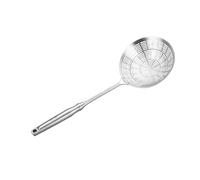 Passoire multifonctionnelle de qualité professionnelle, parfaite pour filtrer le bouillon, les boulettes, la passoire à frire, cuillère pour la cuisine