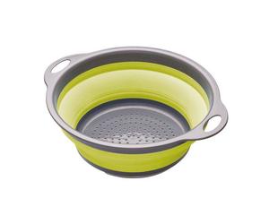 Passoire Pliante Colourworks D24 silicone VERT