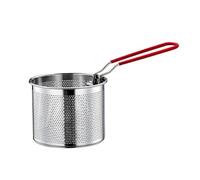 Passoire pour friteuse, Passoire à pâtes de cuisine avec poignée, panier de nouilles et de boulettes de poulet(12cm)