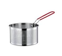 Passoire pour friteuse, Passoire à pâtes de cuisine avec poignée, panier de nouilles et de boulettes de poulet(16cm)