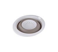 Passoire retractable en plastique 30 x 37 cm Taupe