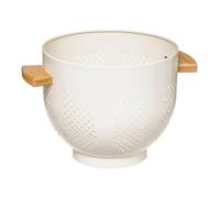 FIVE Simply Smart - Passoire Ronde en Métal "Modern" 22cm Blanc Blanc G