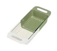 Passoire Sur L'évier, Grande Capacité, 34,5 X 21 X 9 Cm, Panier Extensible Pour Évier De Cuisine, Passoire En Plastique Rétractable Réglable, Facile À Utiliser, Pour Égoutter Les Pâtes Et La Vaisselle