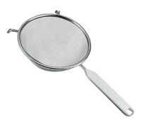 Metaltex Passoire tamis à manche 18 cm – Aluminium et plastique – Blanc