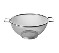 Fackelmann Passoire Tamis 28333 en acier inoxydable - passoire chinoise 26 x 11,5 cm Argent