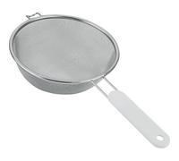 Passoire tamis - METALTEX - D : 16 cm - Inox et plastique - Maille fine - Couleur blanche