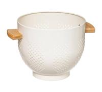 FIVE Simply Smart - Passoire Ronde en Métal "Modern" 22cm Blanc Blanc G