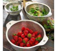 ZWILLING Passoire Table 16 cm, Inox 18/10 brossé, petits trous