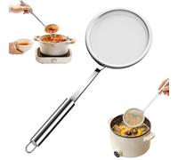 Passoires à maille fine en acier inoxydable pour filtrer, tamiser et rincer, tamis à maille fine de qualité alimentaire pour farine, thé, jus, légumes, fruits (100 mailles - 14 cm)