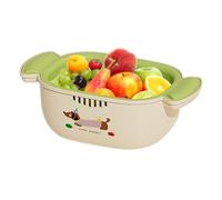Passoires et Égouttoirs | Ensemble Passoire et Saladier 2 en 1 - Bac De Mélange Et Égouttoir Pour Riz Nouilles Baies Légumes Salades Préparation De Repas