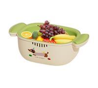 Passoires et passoires gigognes de grande capacité pour pâtes - Panier de mélange de nettoyage pour pâtes cuites, riz, baies, légumes, préparation des aliments, salades, préparation des repas