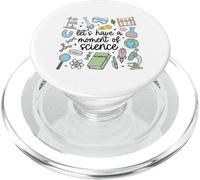 Passons Un Moment aux Amoureux de la Science, Un Scientifique drôle et Mignon PopSockets PopGrip pour MagSafe