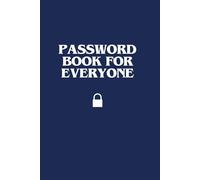 Password Book for Everyone, Password keeper book for Seniors | 6 x 9 | A to Z Alphabetical pages: A to Z Organizer | Password Notebook | Password Book for Internet Website Address Log in Detail