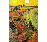 PASSWORD BOOK Vincent Van Gogh The Red Vineyard: A-Z Alphabetical Tabs, Keep Track of Usernames, Passwords, Web Addresses, Internet Password Organizer, Logbook, 6 x 9 inches