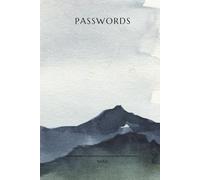 Password Log Book: Personal Internet Password Organizer with Username, Hint, and Recovery Notes | 100 Pages, Large Print