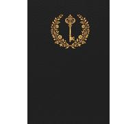 Password Logbook | Internet Password Organizer with Large Print | Password Keeper Notebook: Black Leather-Style Hardcover, 6x9 Inch, 100 Pages | WiFi, ... | Custom A-Z Index | Perfect for Seniors