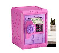 Password Protected Money Bank, Safe Money Bank for Kids, Coin and Cash Storage Bank, Real Money Kids Bank, Fun Saving Toy for Kids, Secure Coin Box Bank, ATM Toy Bank for Kids, Durable Savings