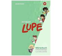 Passwort Lupe - Sprachbuch. Wörterbuch
