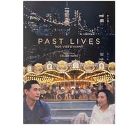 PAST LIVES Affiche Cinéma Originale Petit Format (53x40 cm ROULEE) film 2023 Greta Lee Yoo Teo