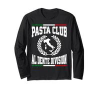 Pasta Club Al Dente Division Funny Pasta Lovers (Italien) Manche Longue