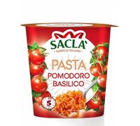 Pasta Cup Tomates Basilic 80g - Saclà