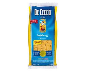 PASTA DE CECCO G500 N93 FARFALLE