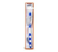 Pasta del Capitano, Brosse à dents Family avec des poils doux, Atteint les coins les plus difficiles, Élimine la plaque bactérienne sans endommager l'émail
